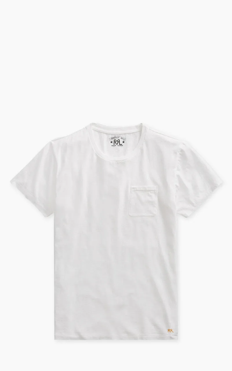 RRL Tube Pocket Tee White sold by Cultizm