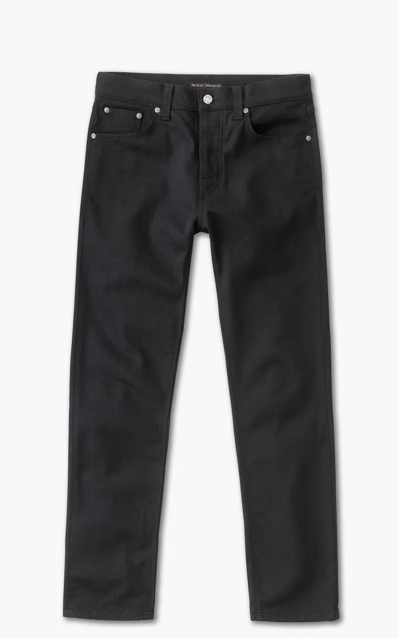 Nudie Jeans Steady Eddie II Dry Everblack sold by Cultizm