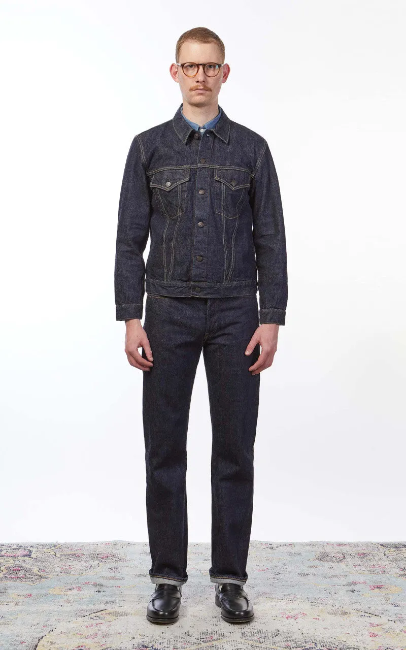 Fullcount 2101W Type 3 Selvedge Denim Jacket One Wash Indigo sold by Cultizm product image thumbnail 2