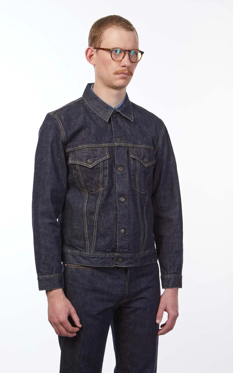 Fullcount 2101W Type 3 Selvedge Denim Jacket One Wash Indigo sold by Cultizm product image thumbnail 5