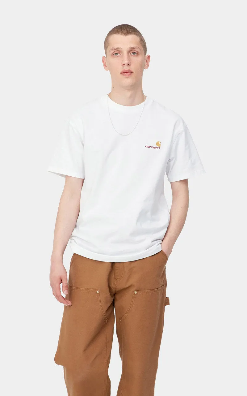 Carhartt WIP S/S American Script T-Shirt White sold by Cultizm product image thumbnail 2