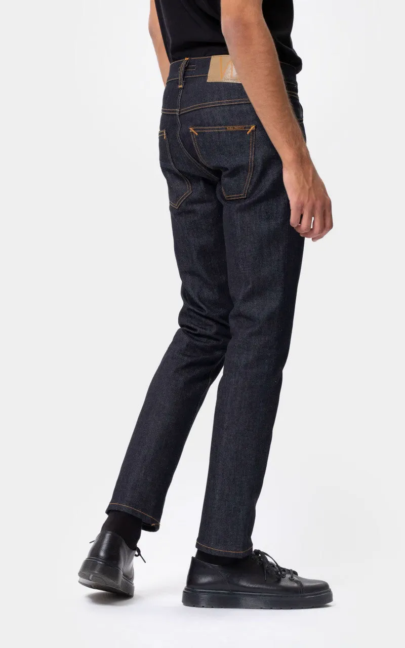 Nudie Jeans Grim Tim Dry True Navy sold by Cultizm product image thumbnail 3