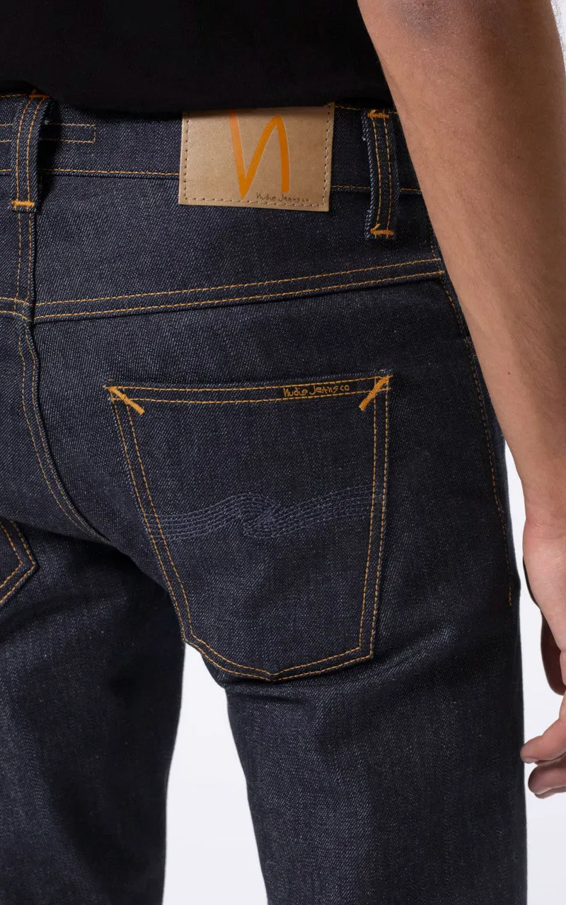 Nudie Jeans Grim Tim Dry True Navy sold by Cultizm product image thumbnail 5