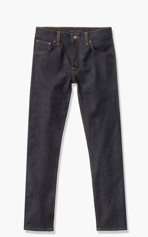 Nudie Jeans Grim Tim Dry True Navy sold by Cultizm
