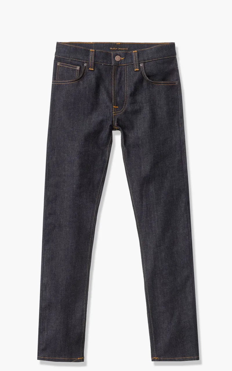 Nudie Jeans Grim Tim Dry True Navy sold by Cultizm