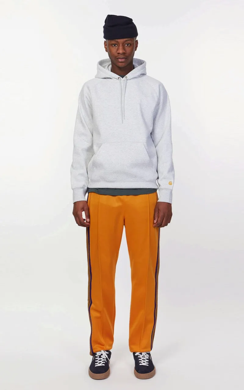 Carhartt WIP Hooded Chase Sweatshirt Ash Heather/Gold sold by Cultizm product image thumbnail 2