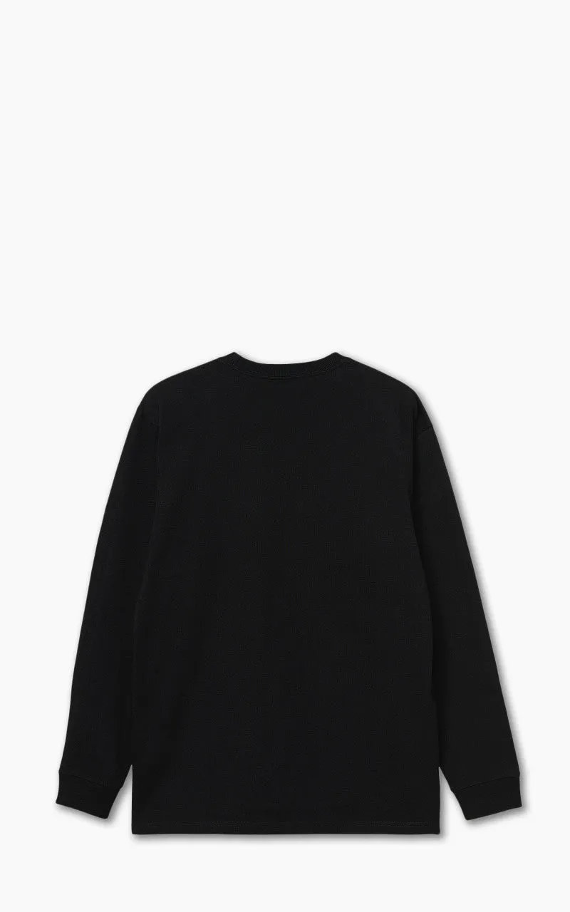Carhartt WIP L/S Chase T-Shirt Black/Gold sold by Cultizm product image thumbnail 5