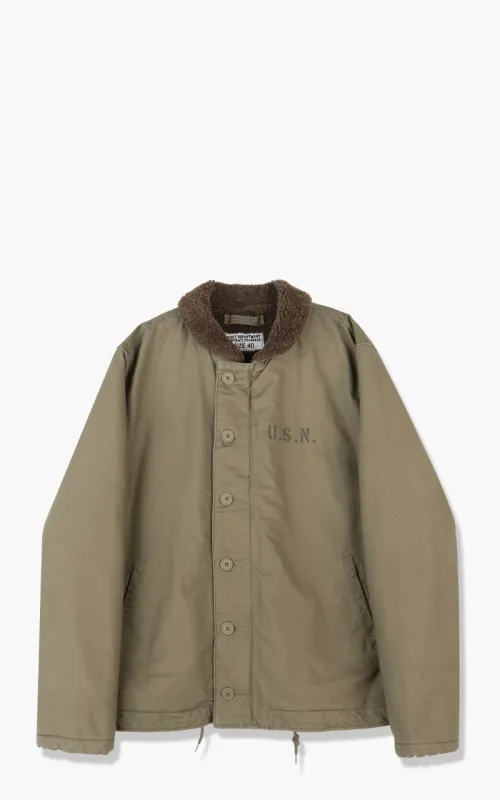 Military Surplus N-1 Deck Jacket Olive Drab sold by Cultizm