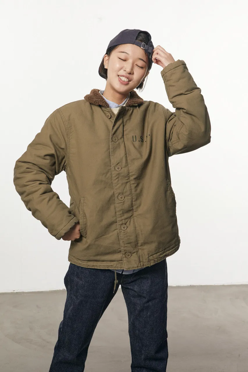 Military Surplus N-1 Deck Jacket Olive Drab sold by Cultizm product image thumbnail 3