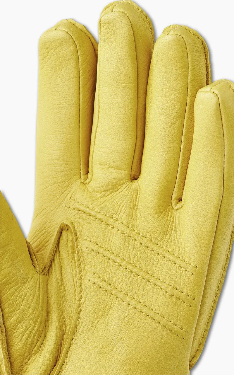 Hestra Deerskin Primaloft Rib Natural Yellow sold by Cultizm product image thumbnail 4