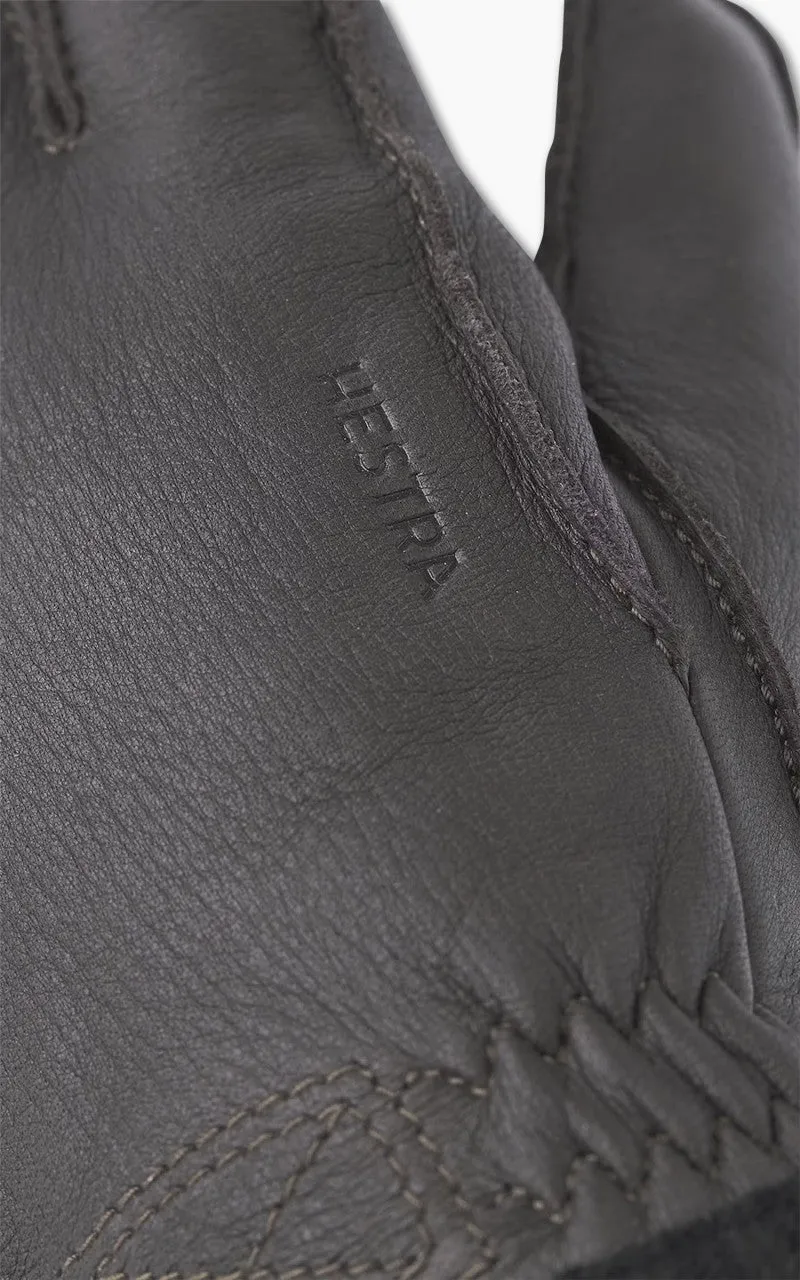 Hestra Deerskin Primaloft Rib Black sold by Cultizm product image thumbnail 2