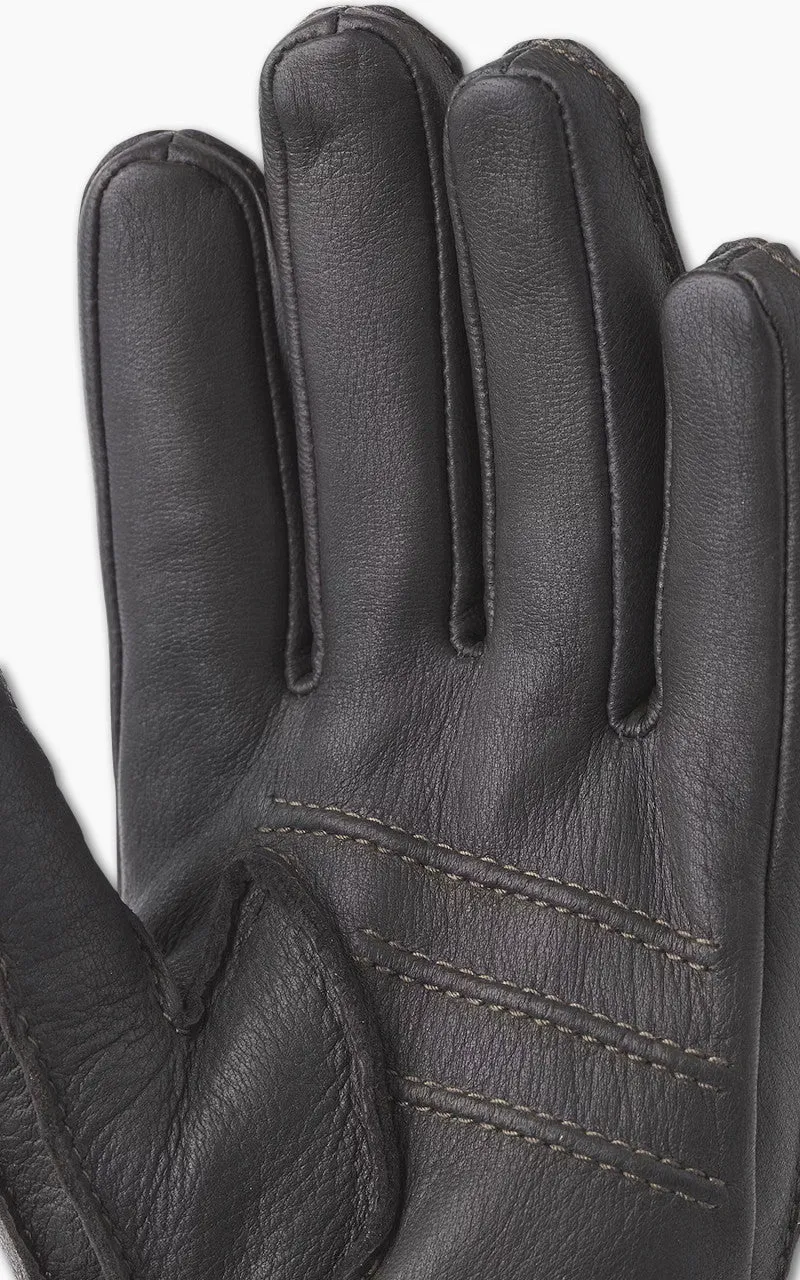 Hestra Deerskin Primaloft Rib Black sold by Cultizm product image thumbnail 3