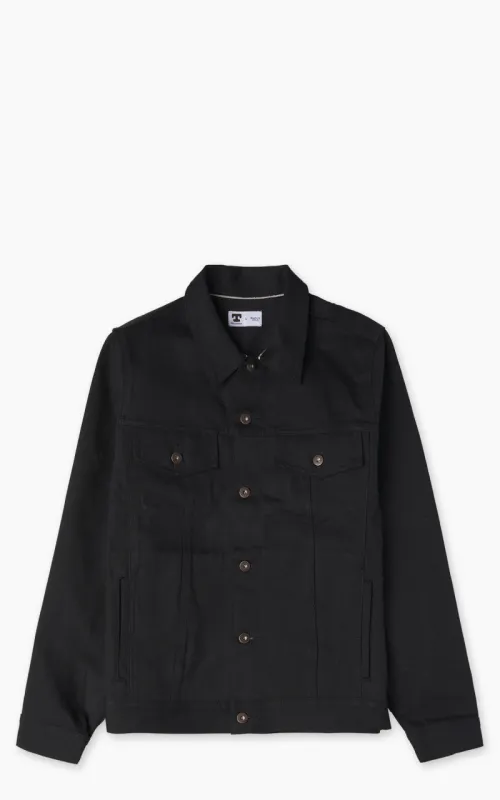 Tellason Jean Jacket Selvedge Denim Black 13.5oz sold by Cultizm