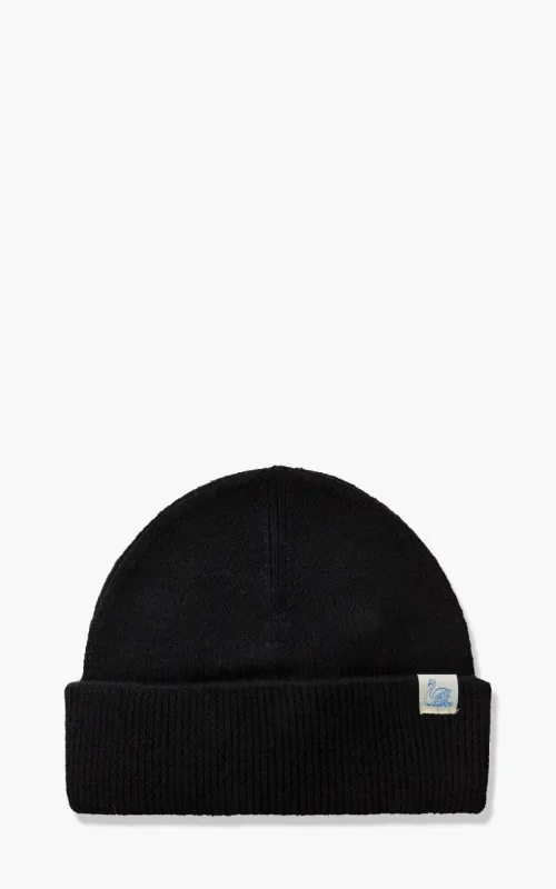 Merz b. Schwanen MWBN05 Merino Beanie Black sold by Cultizm