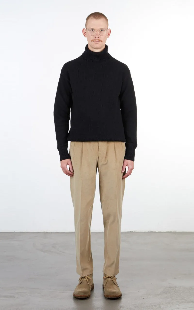 Merz b. Schwanen LOCT01 Roll Neck Pullover Wool Black sold by Cultizm product image thumbnail 2
