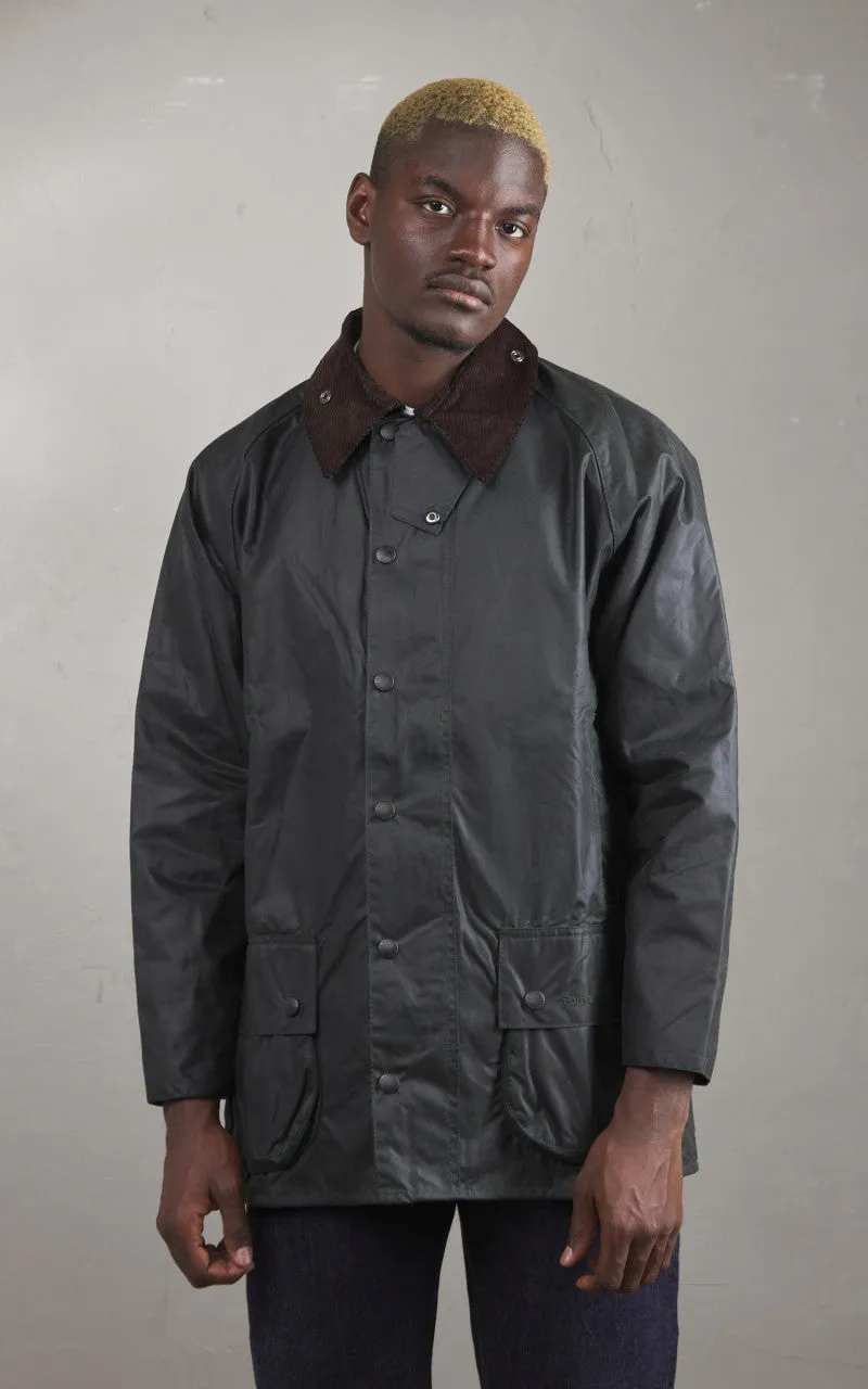 Barbour Beaufort Wax Jacket Sage sold by Cultizm product image thumbnail 3