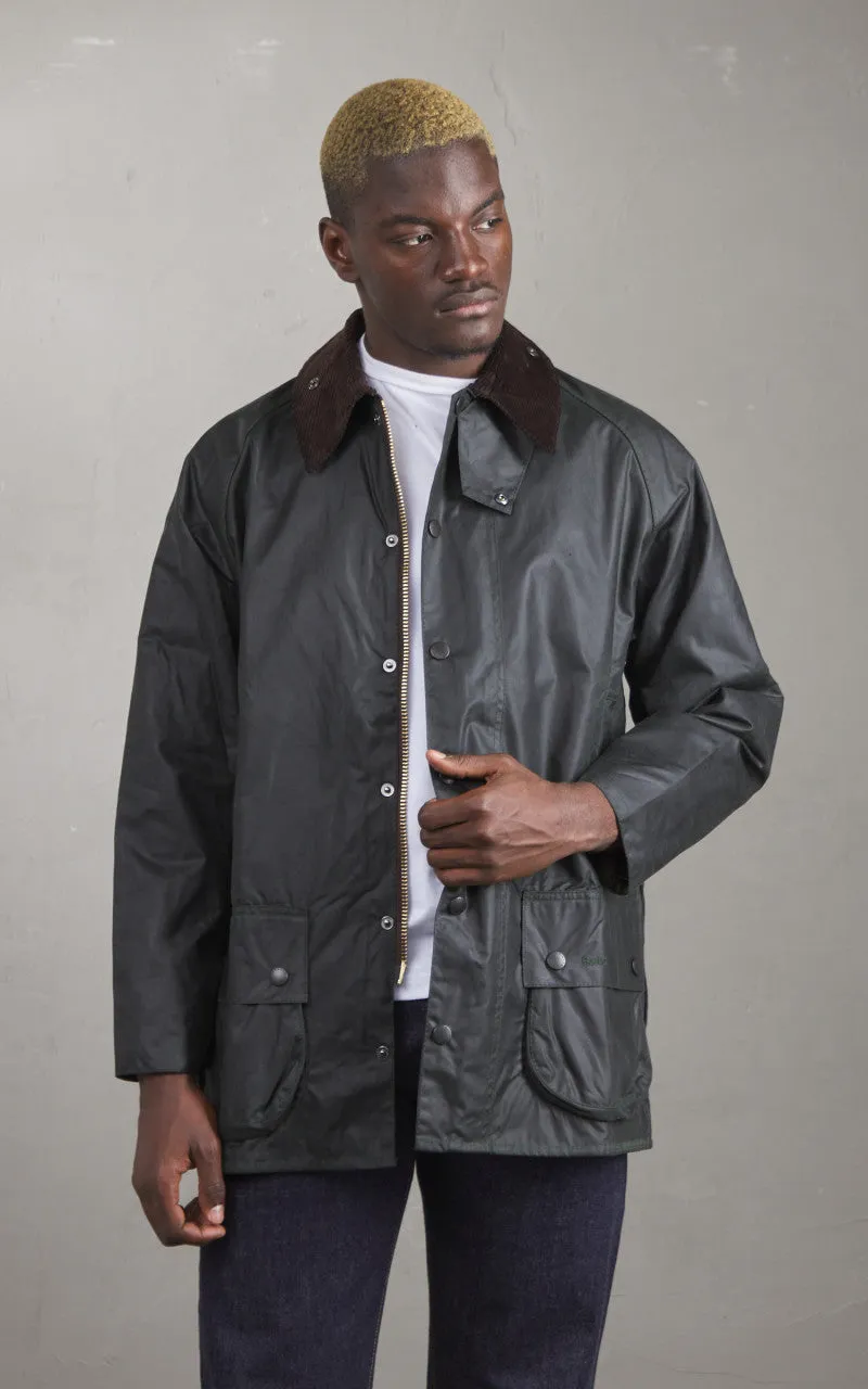 Barbour Beaufort Wax Jacket Sage sold by Cultizm product image thumbnail 2
