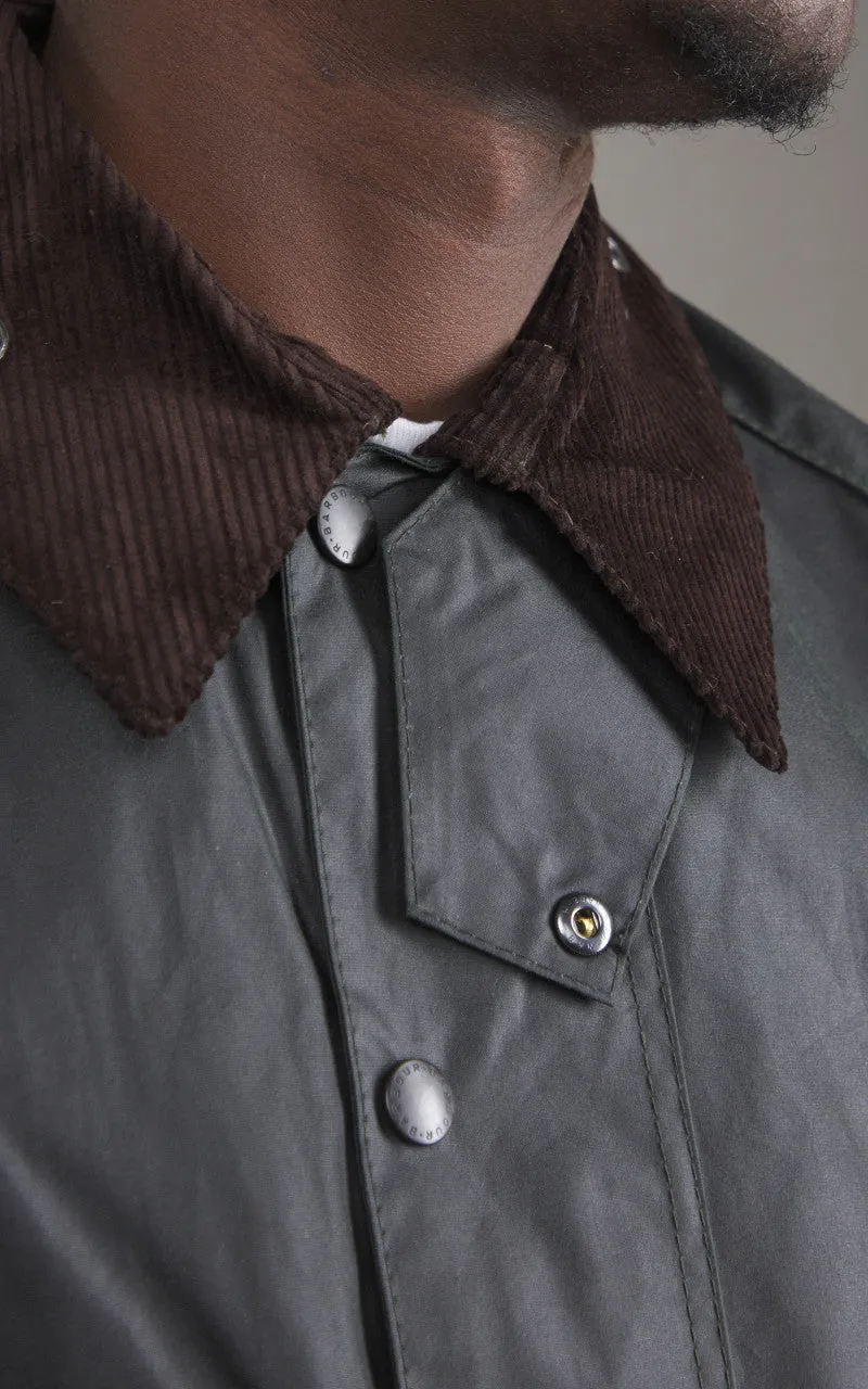 Barbour Beaufort Wax Jacket Sage sold by Cultizm product image thumbnail 5