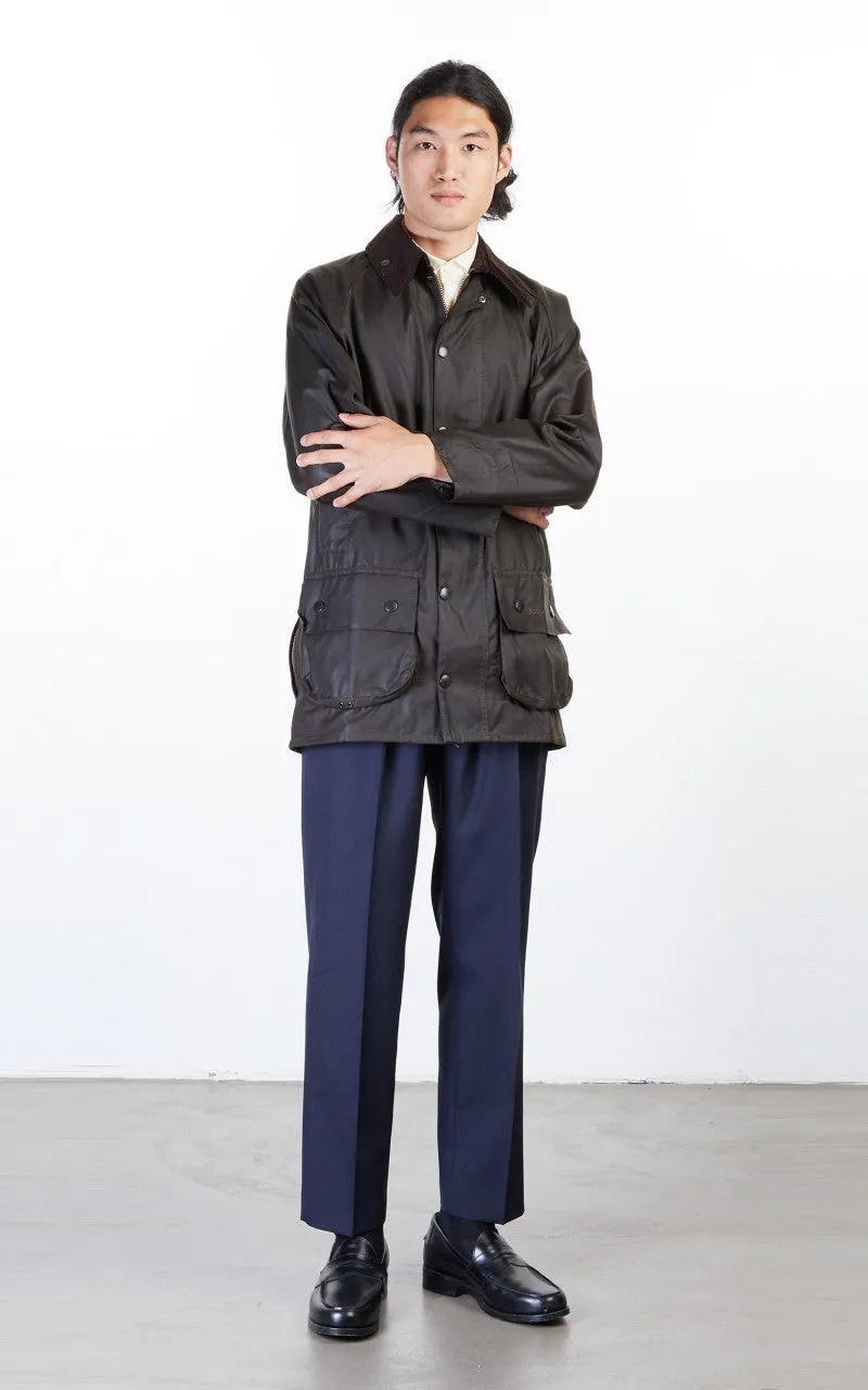 Barbour Beaufort Wax Jacket Olive sold by Cultizm product image thumbnail 3