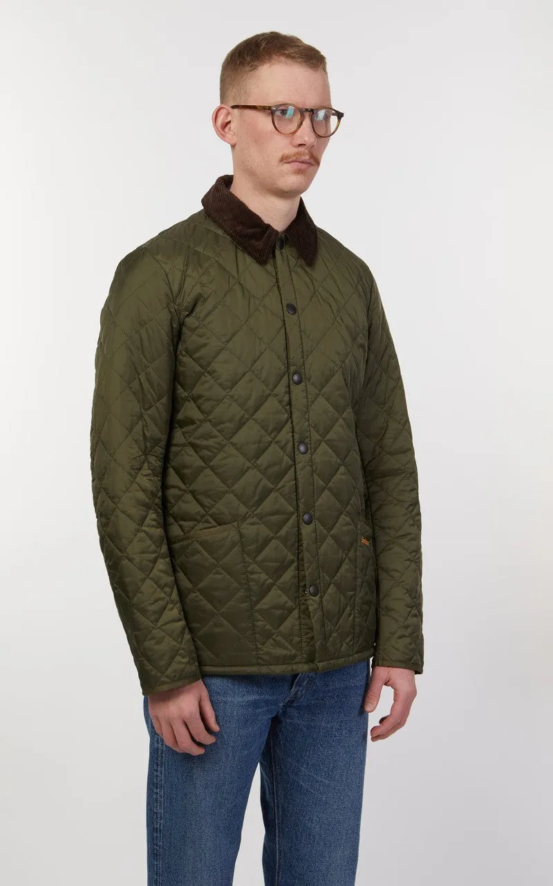Barbour Quilted Jacket Heritage Liddesdale Olive sold by Cultizm product image thumbnail 5