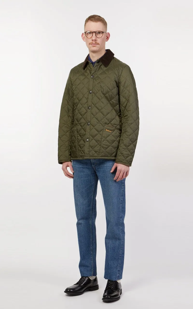 Barbour Quilted Jacket Heritage Liddesdale Olive sold by Cultizm product image thumbnail 3