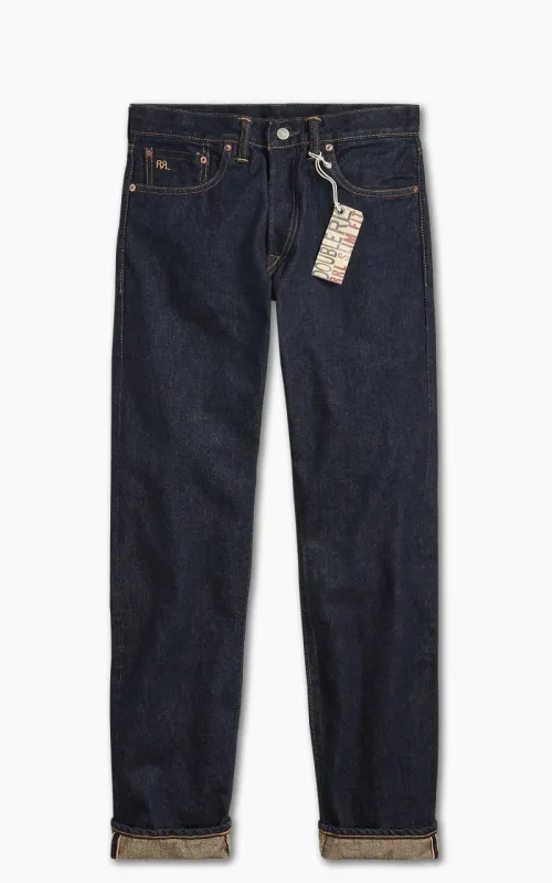 RRL Slim Fit Selvedge Jean One Wash sold by Cultizm