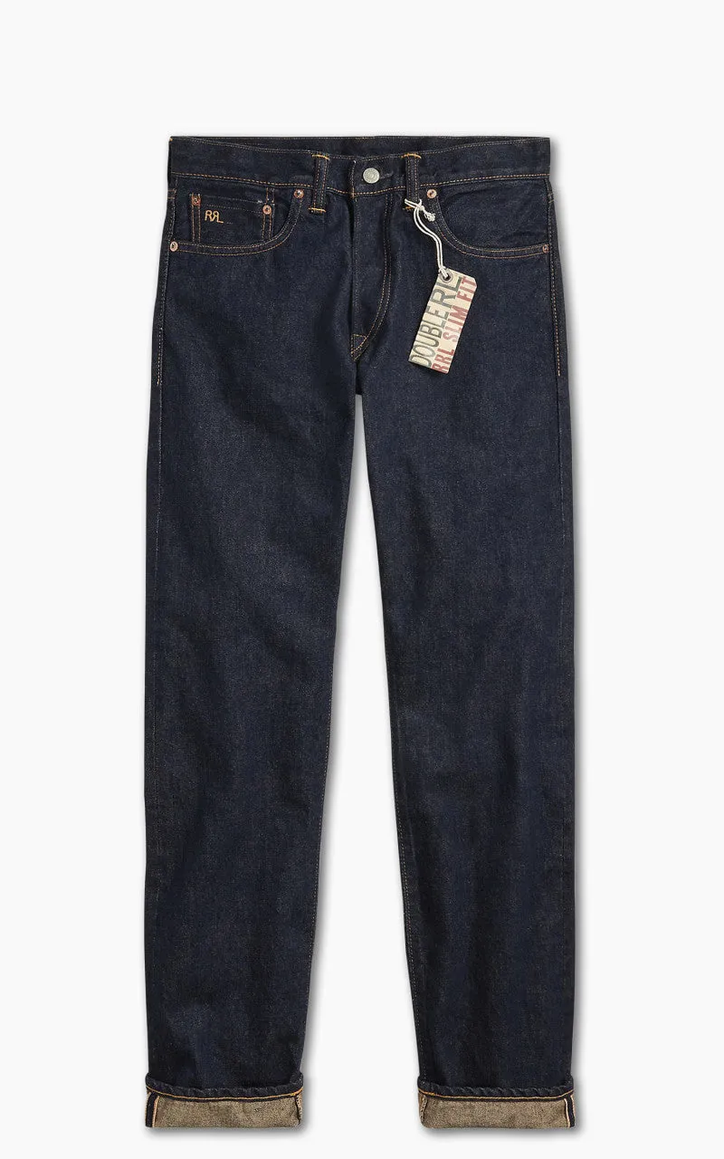 RRL Slim Fit Selvedge Jean One Wash sold by Cultizm