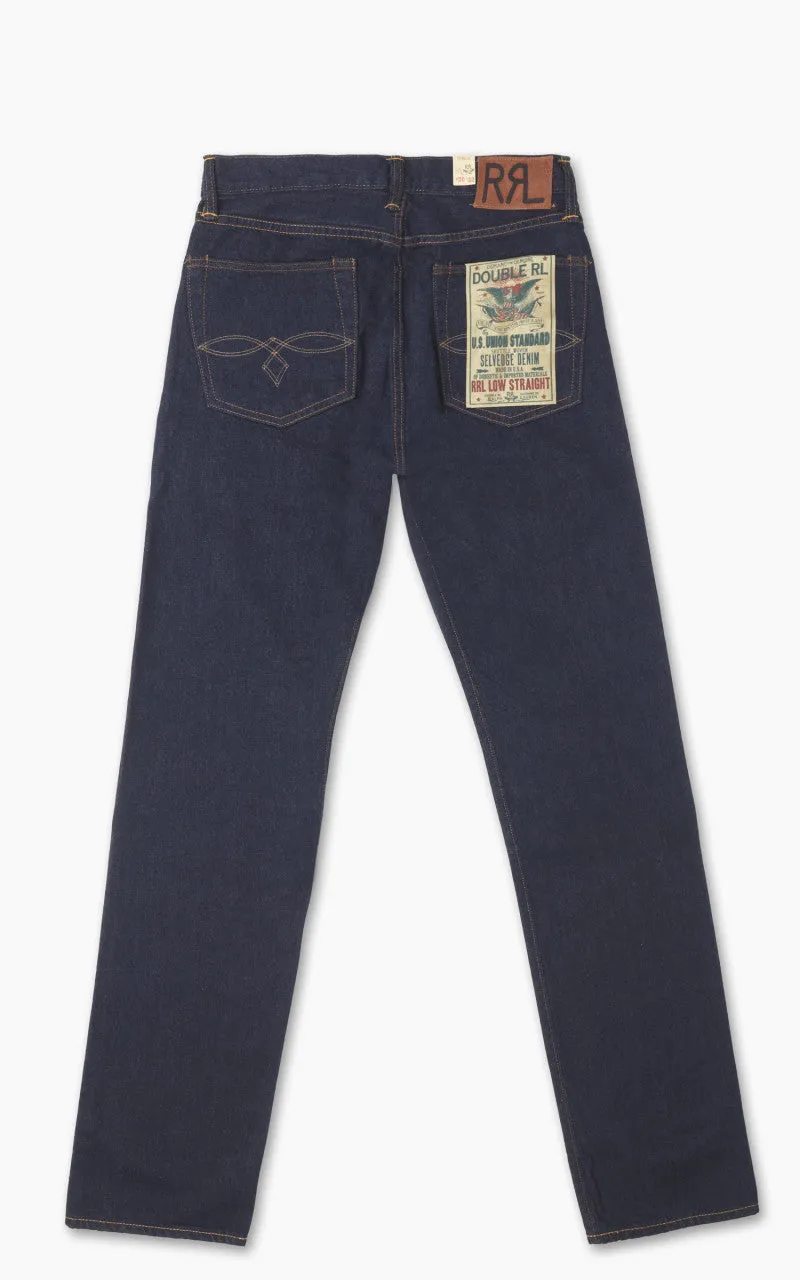 RRL Low Straight Fit Selvedge Jean One Wash sold by Cultizm product image thumbnail 3