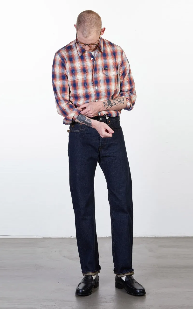 RRL Straight Fit Selvedge Jean One Wash sold by Cultizm product image thumbnail 3