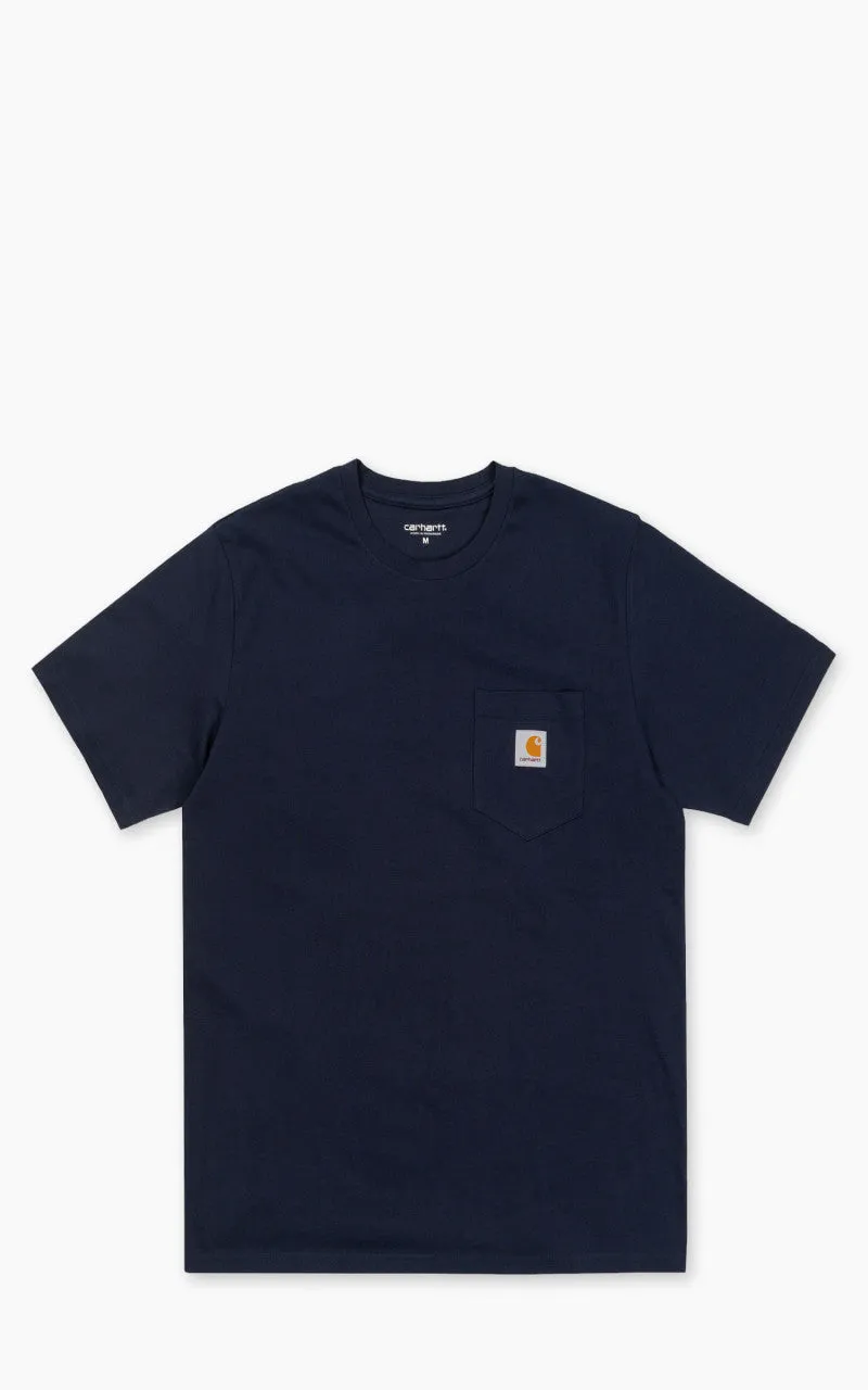 Carhartt WIP S/S Pocket T-Shirt Dark Navy sold by Cultizm