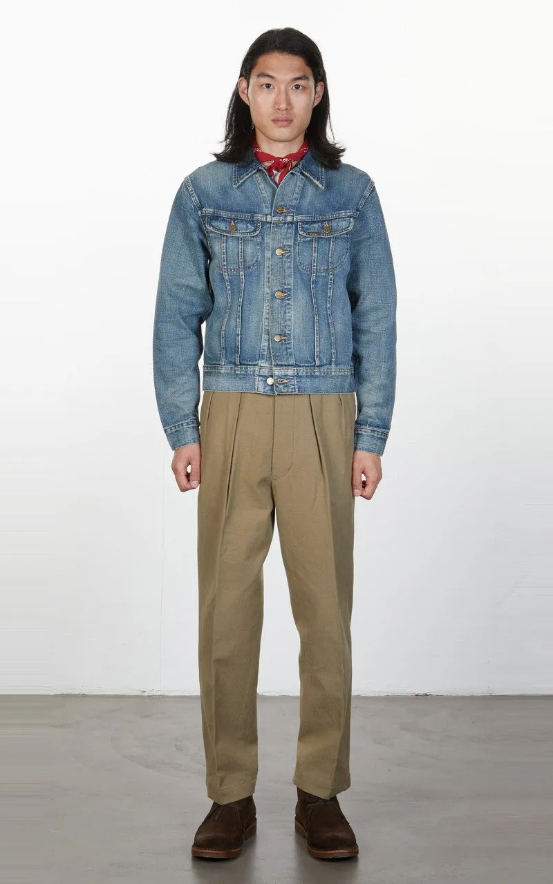 RRL Lot 271 Denim Trucker Jacket Leeland Wash sold by Cultizm product image thumbnail 2