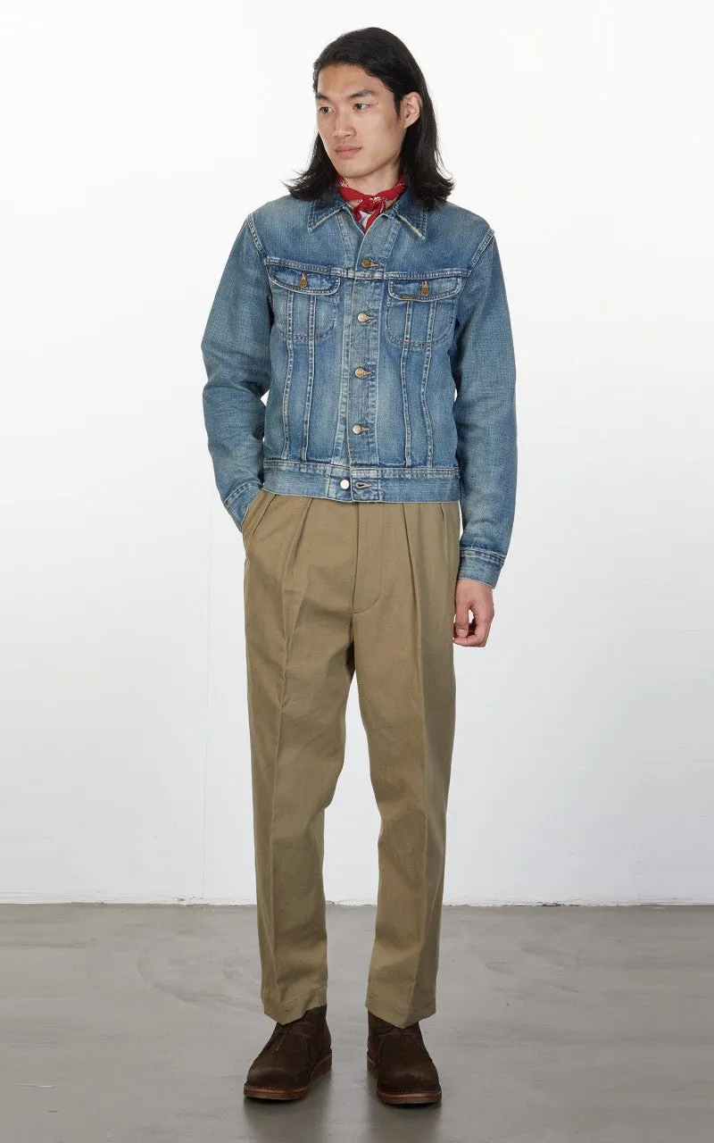 RRL Lot 271 Denim Trucker Jacket Leeland Wash sold by Cultizm product image thumbnail 4