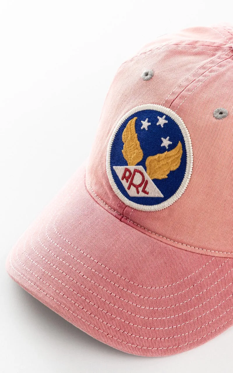 RRL Winged-Logo Baseball Cap Garment-Dyed Faded Red sold by Cultizm product image thumbnail 5