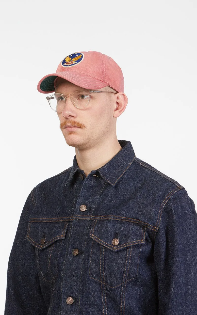 RRL Winged-Logo Baseball Cap Garment-Dyed Faded Red sold by Cultizm product image thumbnail 2