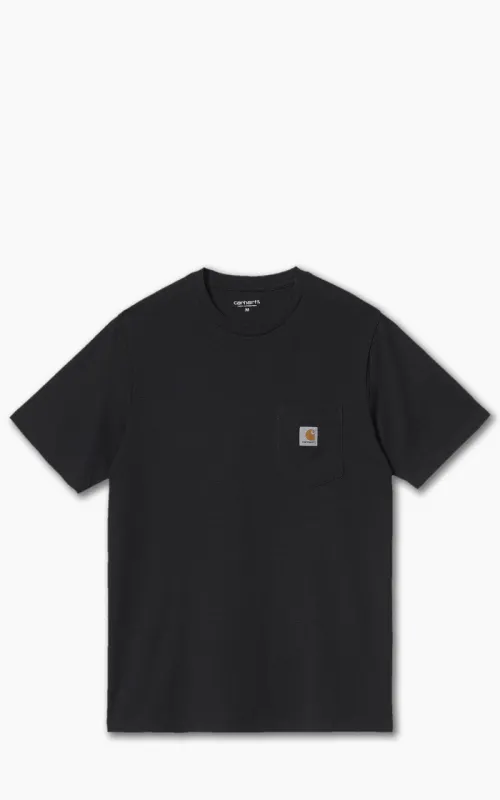Carhartt WIP S/S Pocket T-Shirt Black sold by Cultizm