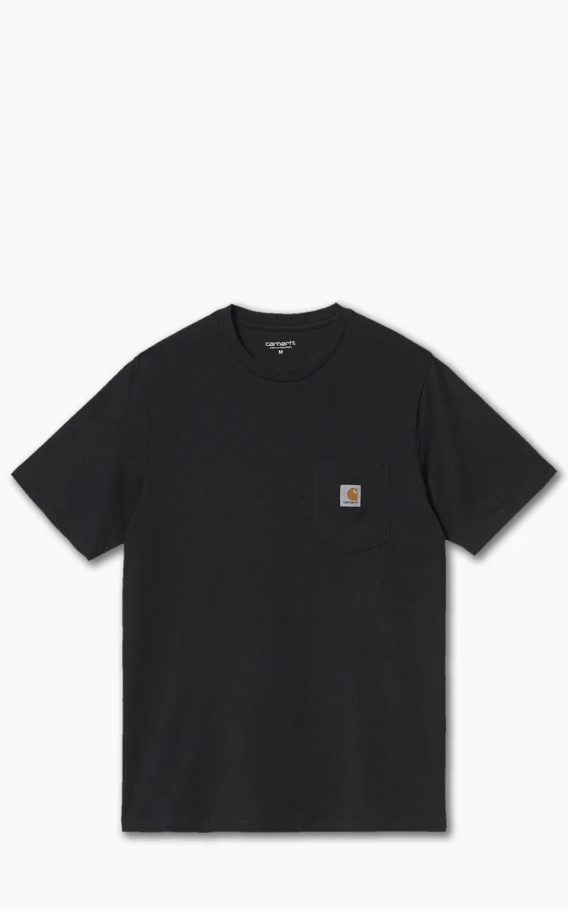 Carhartt WIP S/S Pocket T-Shirt Black sold by Cultizm