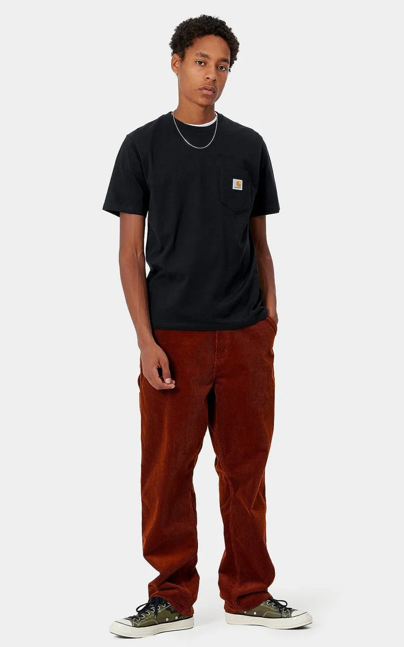 Carhartt WIP S/S Pocket T-Shirt Black sold by Cultizm product image thumbnail 4