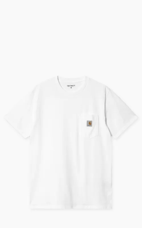 Carhartt WIP S/S Pocket T-Shirt White sold by Cultizm