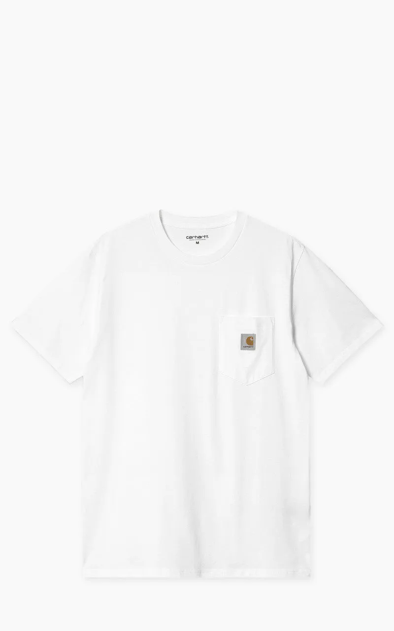 Carhartt WIP S/S Pocket T-Shirt White sold by Cultizm