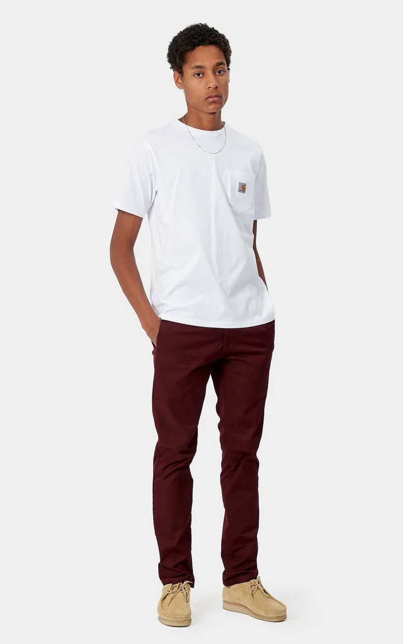 Carhartt WIP S/S Pocket T-Shirt White sold by Cultizm product image thumbnail 4