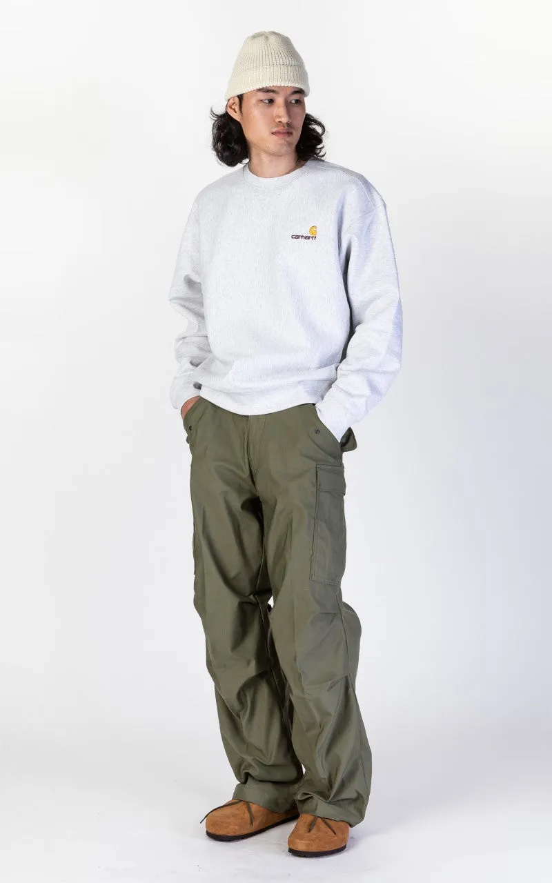 Carhartt WIP American Script Sweatshirt Ash Heather sold by Cultizm product image thumbnail 3