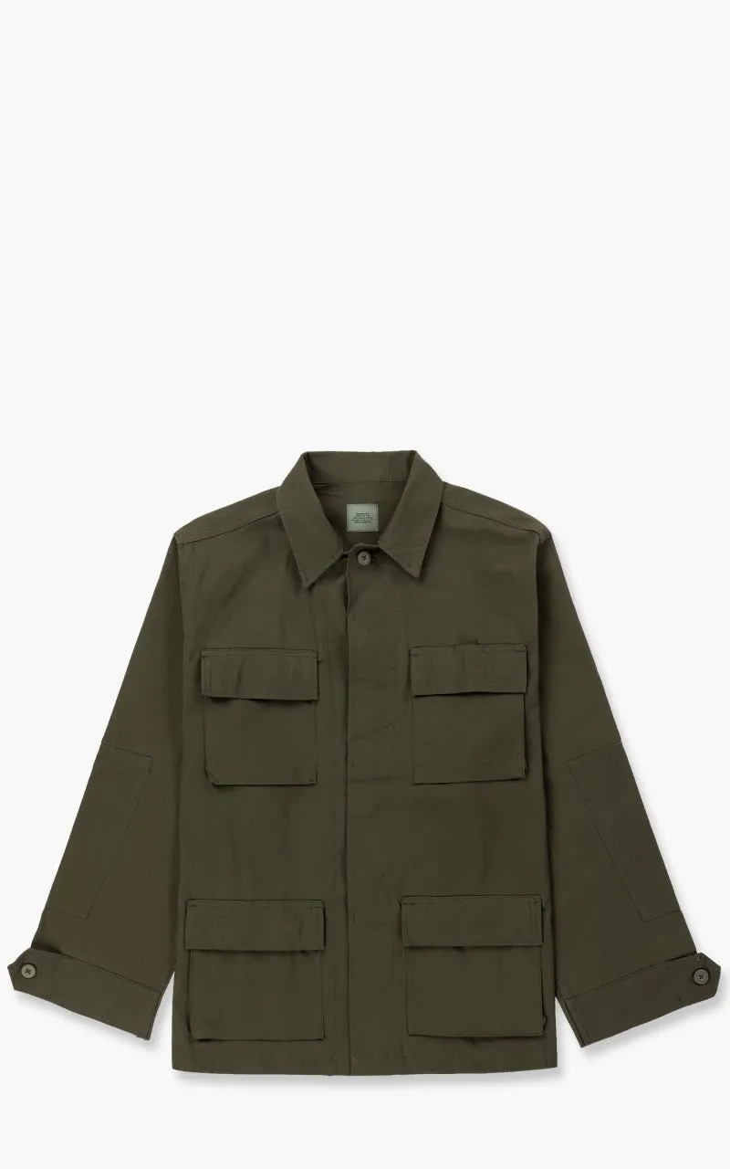 Military Surplus US BDU Field Jacket Ripstop Olive sold by Cultizm