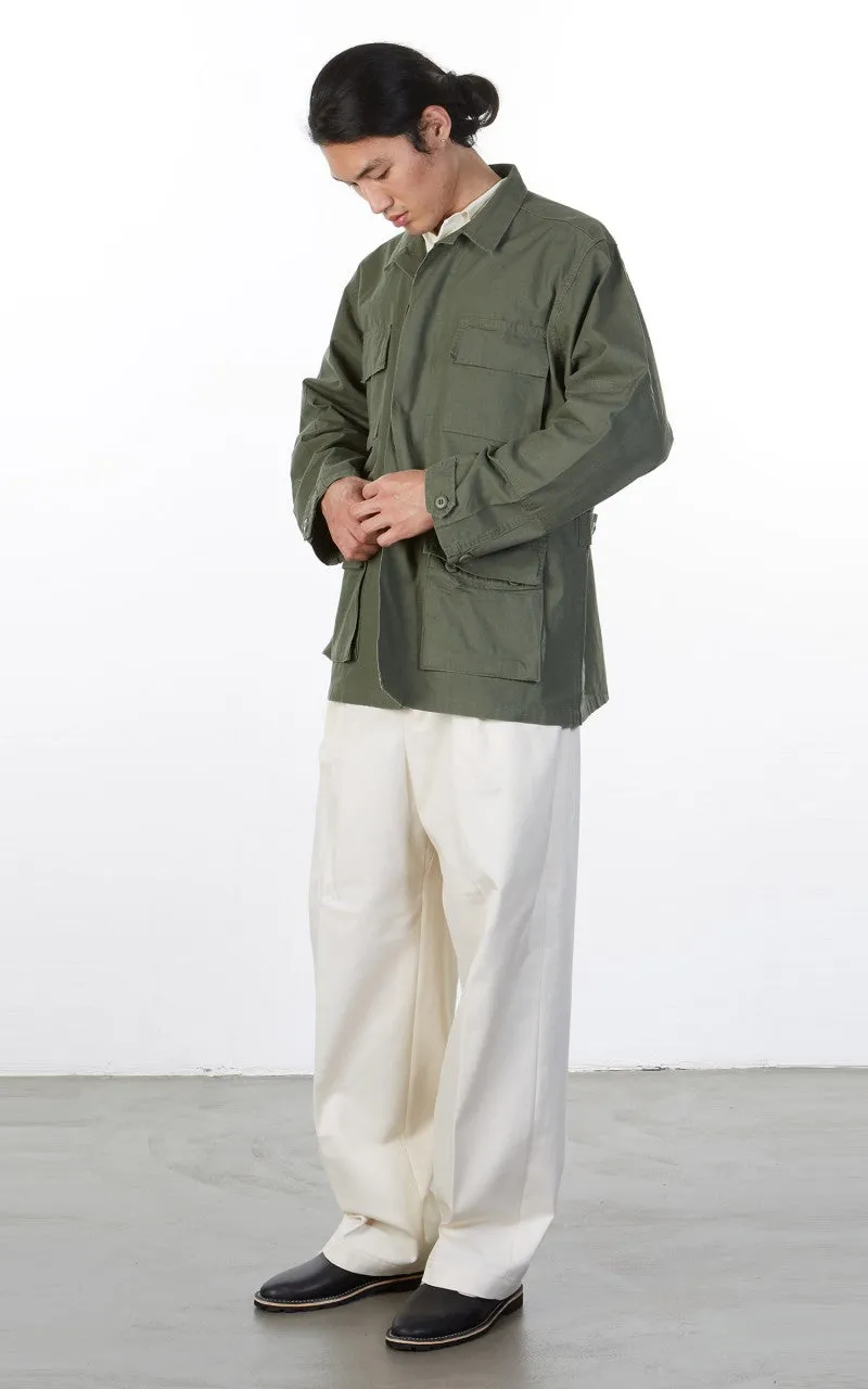 Military Surplus US BDU Field Jacket Ripstop Olive sold by Cultizm product image thumbnail 3