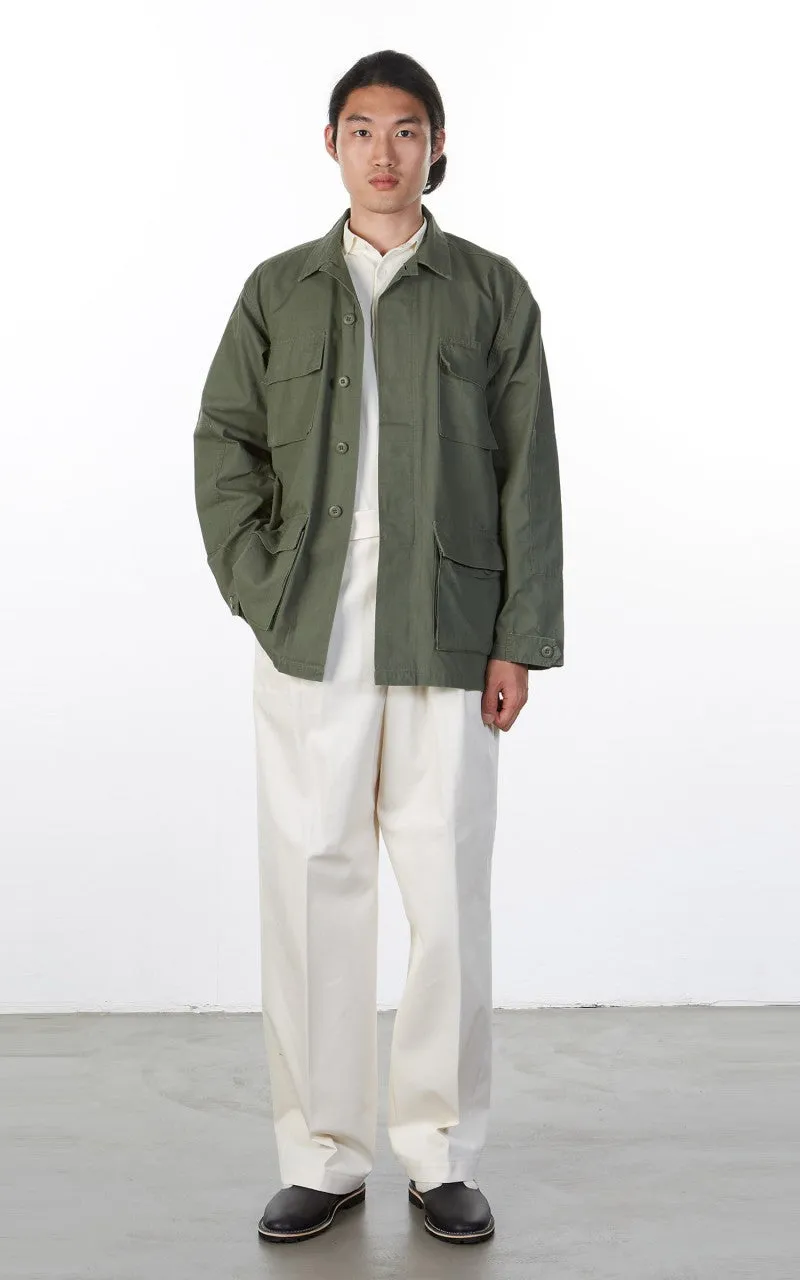 Military Surplus US BDU Field Jacket Ripstop Olive sold by Cultizm product image thumbnail 4