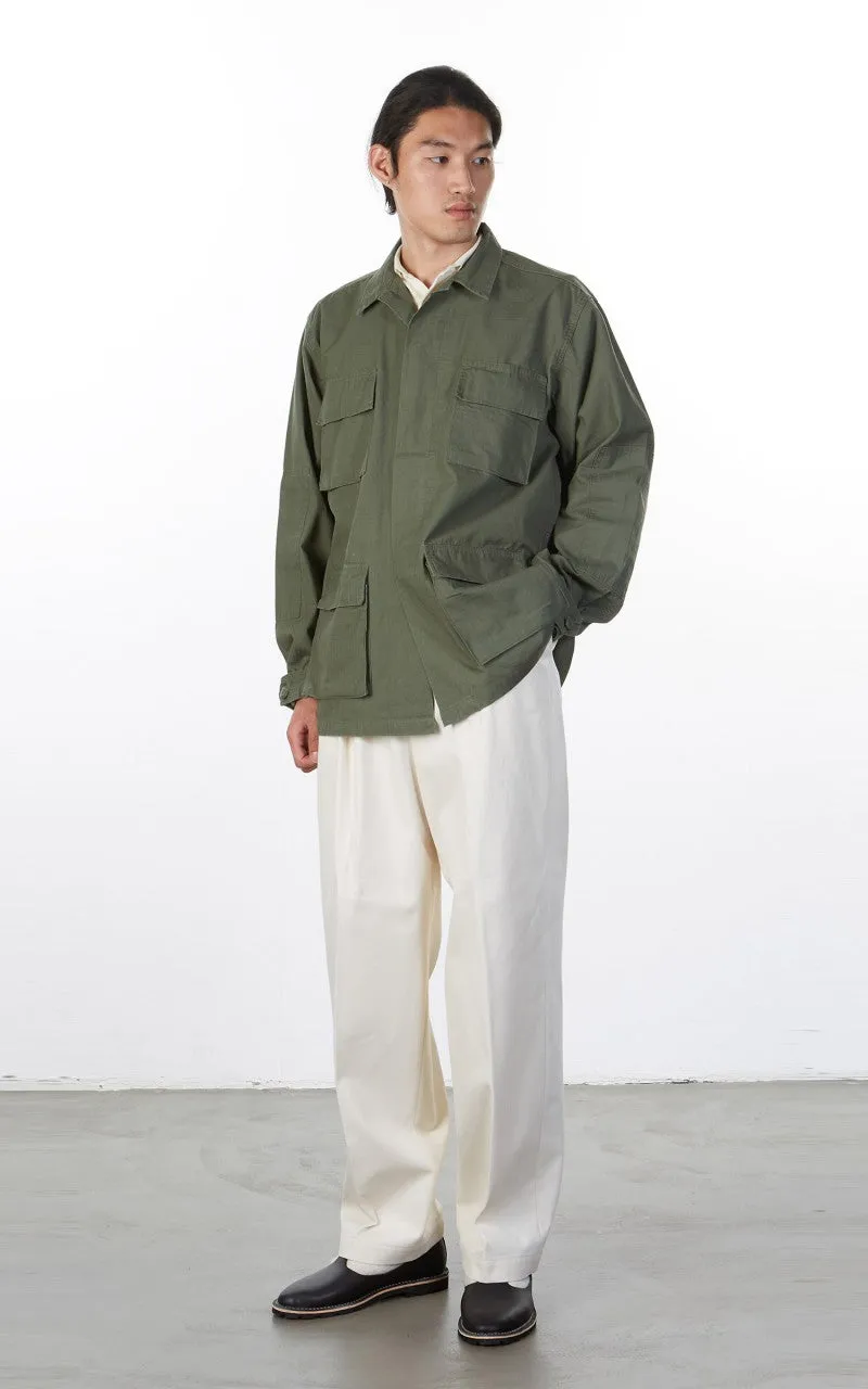 Military Surplus US BDU Field Jacket Ripstop Olive sold by Cultizm product image thumbnail 5