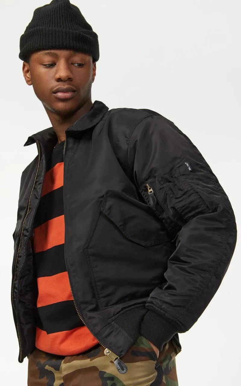 Military Surplus CWU US Flight Jacket Black sold by Cultizm product image thumbnail 4