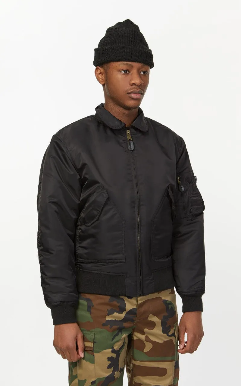 Military Surplus CWU US Flight Jacket Black sold by Cultizm product image thumbnail 5