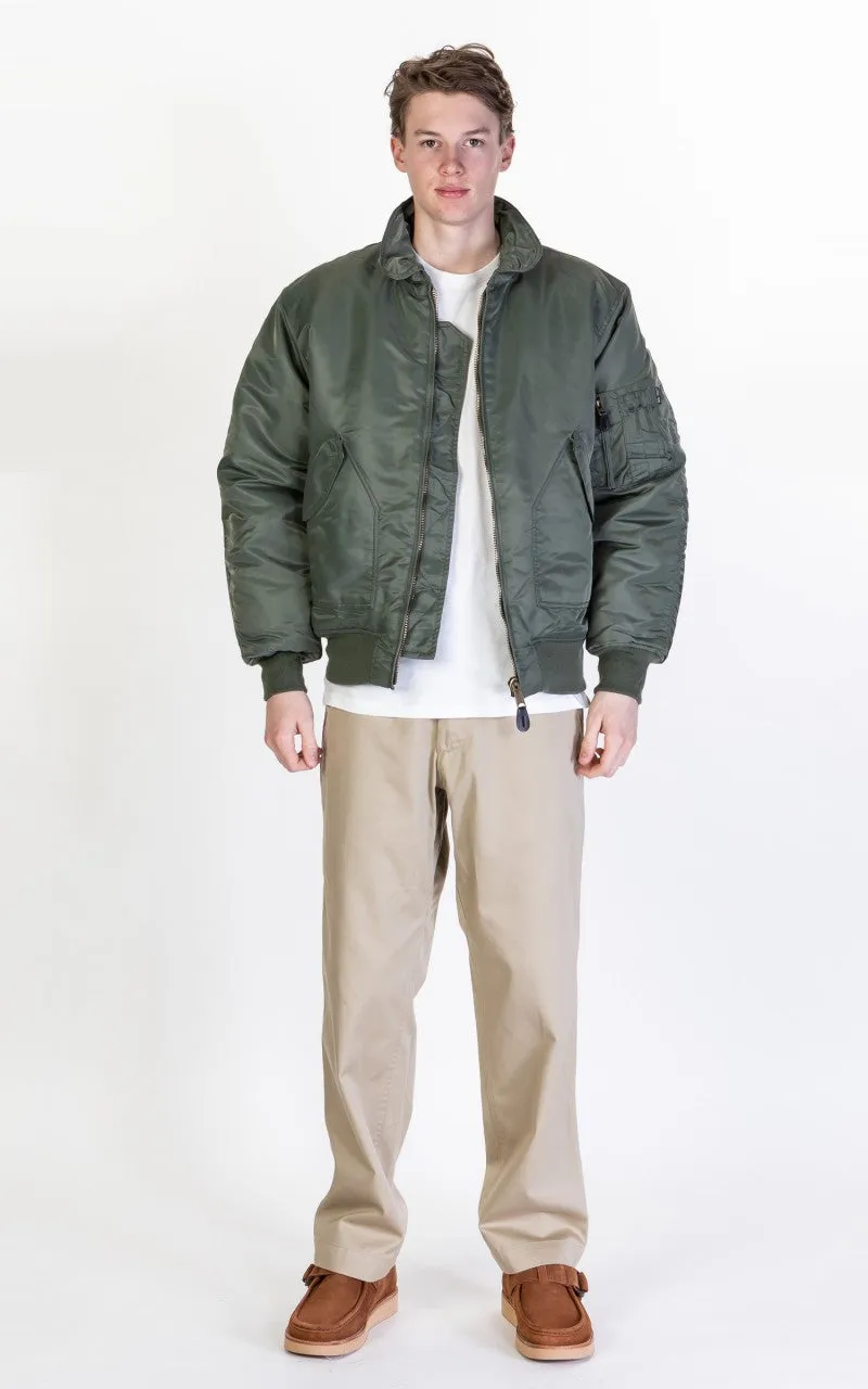 Military Surplus CWU US Flight Jacket Olive sold by Cultizm product image thumbnail 2