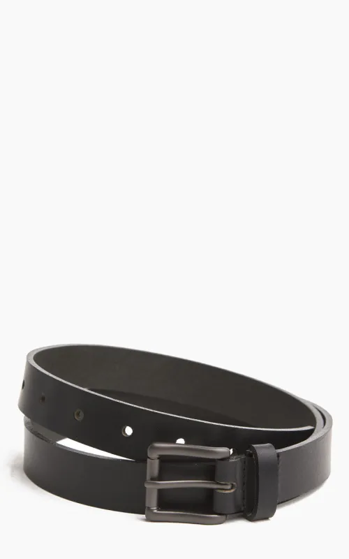 Naked & Famous Denim Buffalo Belt Leather Black sold by Cultizm