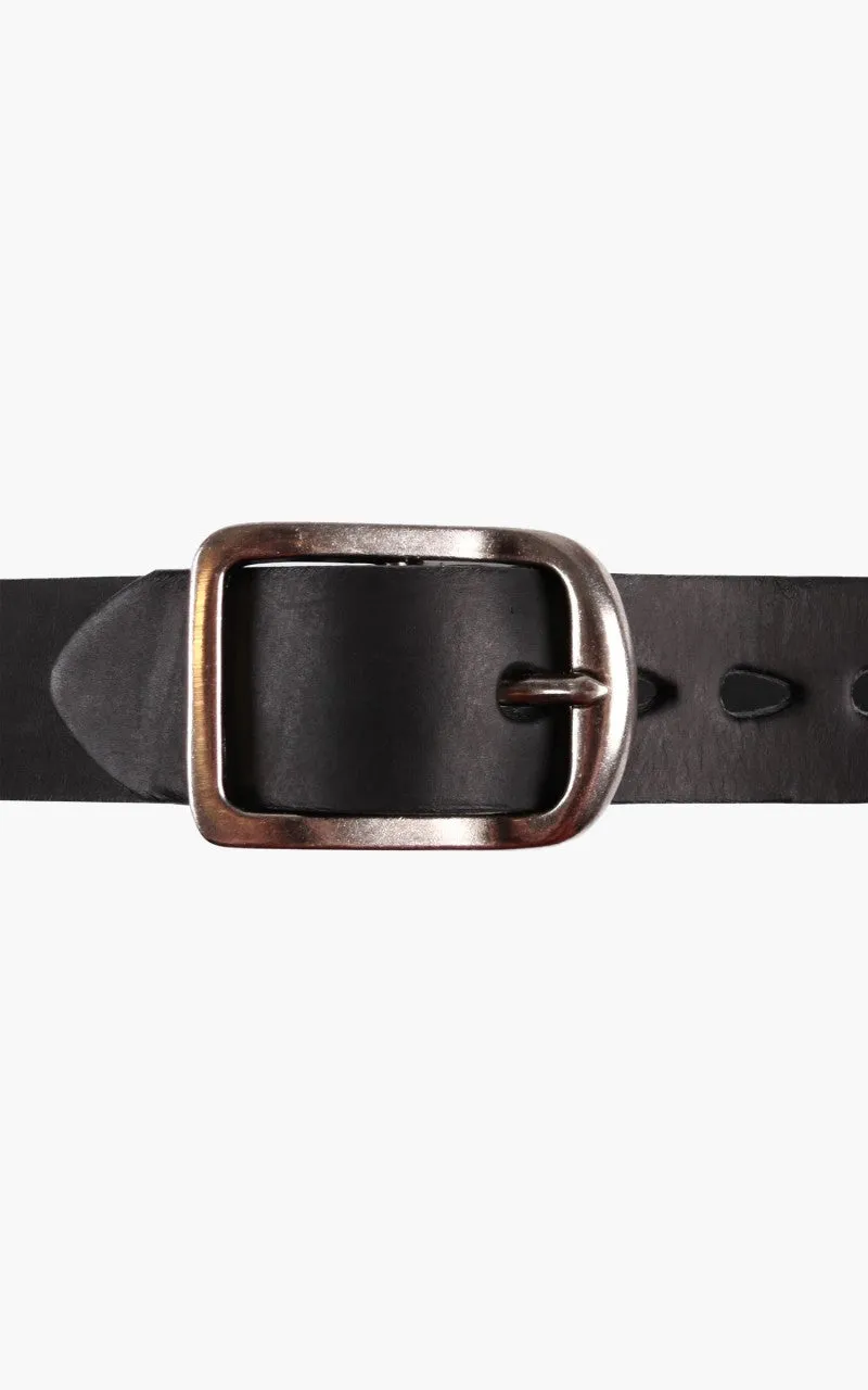 Naked & Famous Denim Thick Belt Bovine Leather 7mm Black sold by Cultizm product image thumbnail 5